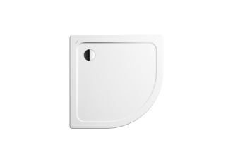 Sprchová vanička čtvrtkruhová Kaldewei Arrondo 90x90 cm smaltovaná ocel alpská bílá 460100013001