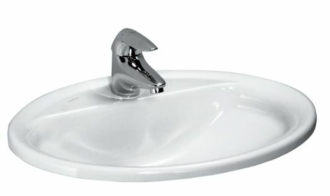 Umyvadlo Laufen Pro 56x44 cm otvor pro baterii uprostřed H8139510001041