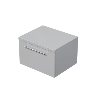 Koupelnová skříňka pod umyvadlo na desku Naturel Ratio 60x39,6x50 cm šedá lesk ND601Z36.A2736