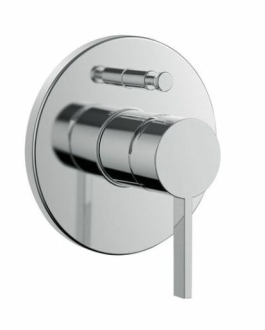 Vanová baterie Laufen KARTELL BY LAUFEN bez podomítkového tělesa chrom H3213360040001