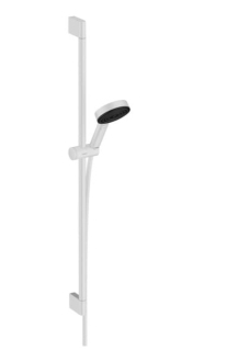 Sprchový set Hansgrohe Pulsify Select na stěnu matná bílá 24171700