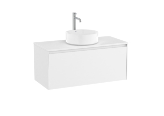 Koupelnová skříňka pod umyvadlo Roca ONA 99,4x44,3x45,7 cm bílá mat ONADESK1001ZBM