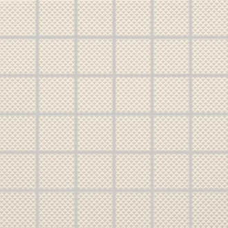 Mozaika Rako Color Two světle béžová 5x5 cm reliéfní GRS05607.1