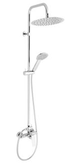 Sprchový systém Novaservis Tina na stěnu chrom SET041/38,0