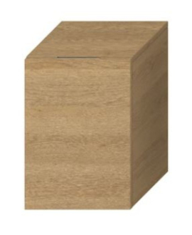 Koupelnová skříňka nízká Jika Cubito 32x39,8x48 cm dub H43J4201205191