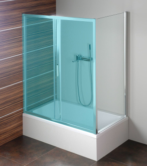 Boční zástěna ke sprchovým dveřím 90 cm Polysan DEEP MD3316