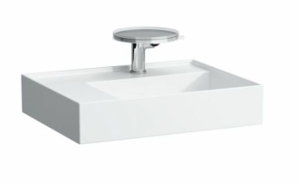 Umyvadlo Laufen Kartell By Laufen 60x46 cm otvor pro baterii, bez přepadu H8103350001111