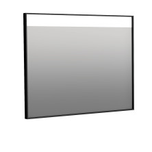 Zrcadlo LED 90x70,hliník černá,IP44 ALUZ9070CLED