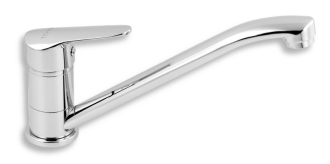 Dřezová baterie Novaservis Titania Iris New s otočným ramínkem chrom 94491.0