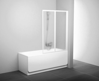 Vanová zástěna Ravak Supernova 140x105 cm satin 796M0U0041