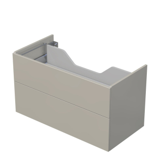 Koupelnová skříňka pod desku se 2 zásuvkami Naturel Ratio 100x56x50 cm kašmír lesk ZB1002Z56PU.A3026