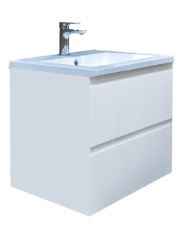 Koup. skř. 2 zásuvky s um.  60 cm bílá BWAY260WU