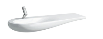 Nábytkové umyvadlo Laufen Alessi One 120x50 cm otvor pro baterii uprostřed H8149734001041
