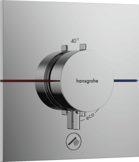 Sprchová baterie Hansgrohe ShowerSelect Comfort E bez podomítkového tělesa chrom 15575000