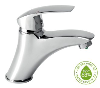 Umyvadlová baterie Novaservis Metalia ECO+ bez výpusti chrom 57002/1,0E