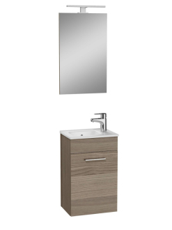 Koupelnová sestava s umyvadlem zrcadlem a osvětlením Vitra Mia 39x61x28 cm cordoba MIASET40C