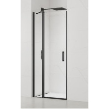 Sprchové dveře pev. + profil - 80 čern T SATFUDP80NIKAC