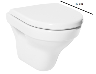 Wc závěsné Jika Tigo zadní odpad H8202130000001