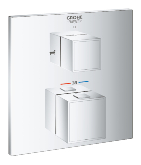 Termostat Grohe Grohtherm Cube bez podomítkového tělesa chrom 24155000