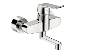Umyvadlová baterie Hansa Clinica s otočným ramínkem 150 mm chrom 01526283