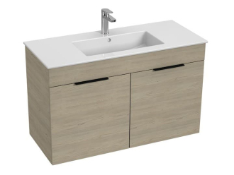 Koupelnová skříňka s umyvadlem Jika Cube 100x43x62,2 cm jasan H4536511765141