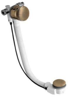 Vanový automat Polysan bronz plast 86398