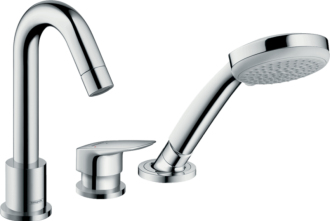 Vanová baterie Hansgrohe Logis bez podomítkového tělesa chrom 71310000