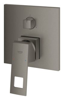 Vanová baterie Grohe Eurocube bez podomítkového tělesa kartáčovaný Hard Graphite 24094AL0