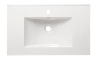 Nábytkové umyvadlo Naturel Modena 76x46 cm otvor pro baterii uprostřed M7546