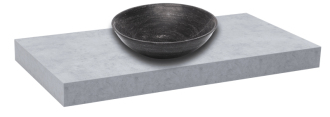 Dolce deska pod um. 120x50x8cm Beton DO12050BE
