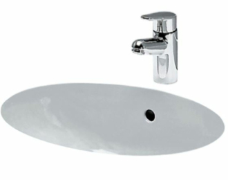 Umyvadlo Laufen Birova 49x35,5 cm bez otvoru pro baterii H8111910000001
