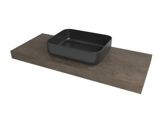 Dolce deska pod um. 120x50x8 cm Beton Ch DO12050BCS