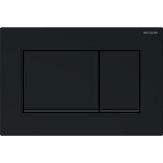 GEBERIT ovládací tlačítko SIGMA 30 černá lesk/proužek mat 115.883.DW.1