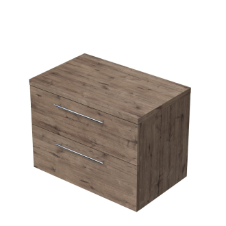 Koupelnová skříňka pod umyvadlo na desku Naturel Ratio 80x59,6x50 cm dub Wellington ND802Z56.D370