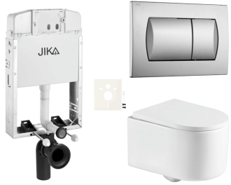Závěsný wc set k zazdění  SAT SIKOJZTOR72CRM