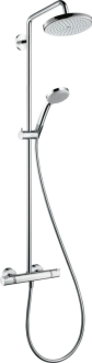 Sprchový systém Hansgrohe Croma na stěnu s termostatickou baterií chrom 27185000