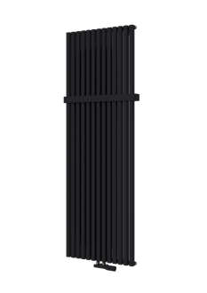 Radiátor pro ústřední vytápění ISAN Octava 150x46,2 cm černá DOCT15000462CSM