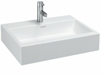 Nábytkové umyvadlo Laufen Living City 60x46 cm otvor pro baterii uprostřed H8174340001041