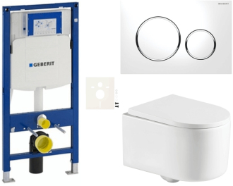 Závěsný wc set do lehkých stěn / předstěnová SAT SIKOGESREX72S20