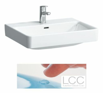Umyvadlo Laufen Pro S 60x46,5 cm otvor pro baterii uprostřed H8169634001041