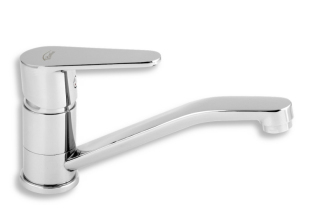 Dřezová baterie Novaservis Titania Fresh s otočným ramínkem chrom 96096.0