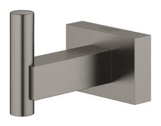 Háček Grohe Essentials Cube kartáčovaný hard graphite G40511AL1