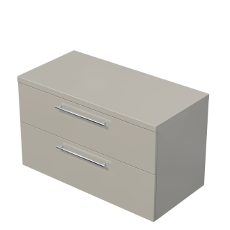 Koupelnová skříňka pod umyvadlo na desku Naturel Ratio 100x59,6x50 cm kašmír lesk ND1002Z56.A3026