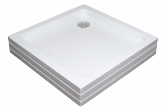 Sprchová vanička čtvercová Ravak 80x80 cm akrylát A004401120