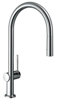 Dřezová baterie Hansgrohe Talis s vytahovací sprškou, 2 proudy chrom 72800000