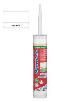Silikon Mapei Mapesil AC bílá 310 ml MAPS100