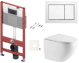 Závěsný wc set do lehkých stěn / předstěnová SAT SIKOTSREX67400