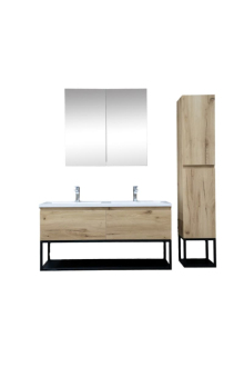 Koupelnová sestava B-Way 120 cm dub KSETBWAY14