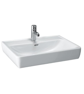 Umyvadlo Laufen Pro 65x48 cm otvor pro baterii uprostřed H8179530001041