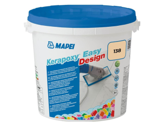 Spárovací hmota Mapei Kerapoxy Easy Design mandlová 3 kg R2T MAPXED3138